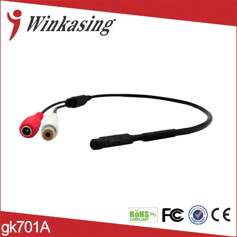 

Audio Surveillance Wide Range Mini CCTV Microphone for Security Camera Voice free shippingYJS