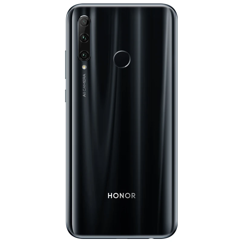 Мобильный телефон Honor 20i 4G LTE с глобальной прошивкой, 6,21 дюймов, 6 ГБ ОЗУ, 64 Гб ПЗУ, четыре ядра, Kirin 710, Android 9,0, МП, отпечаток пальца