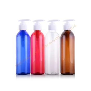 

250ml pretty colors PET bottle with heart shape plastic pump.for lotion/hand wash/Shampoo/moisturizer/facial water PET container