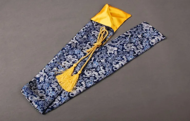 Nice Pattern 100 cm Silk Bag for Protecting Japanese Samurai Sword wakizashi 