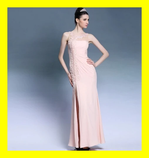 Long Chiffon Bridesmaid Dresses One Strap Aqua Blue Hawaiian Chief Adult Scalloped Built-In Bra Off The Shoulder Sl 2015 On Sale |