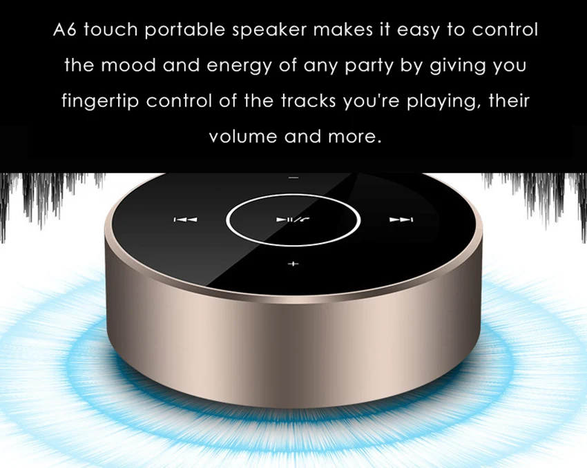 Aimitek A6 Portable Wireless Wired Bluetooth Speaker-12