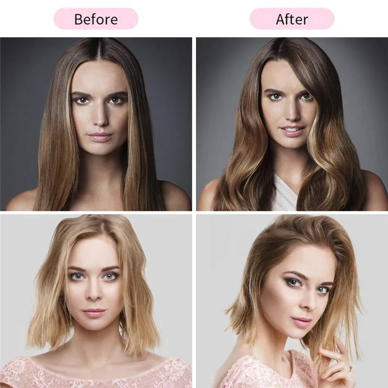  2 in 1 Multifunctional Hair Dryer & Volumizer Rotating Hair Brush Roller Rotate Styler Comb Styling