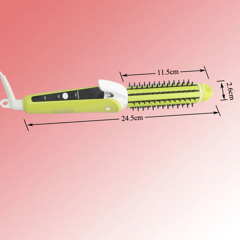 Клип горячей вьющиеся волосы прямые волосы бигуди кукурузы двойного назначения волосы палку три в одном температура керлинг 8097 Т пластины