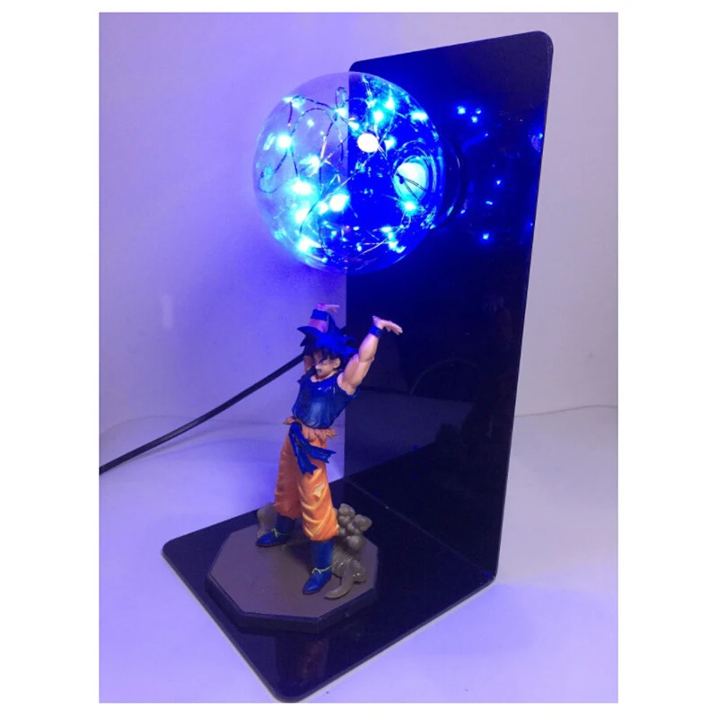 Весь набор Dragon Ball Son Goku Strength bombes Ночная лампа Luminaria детский домашний декоративный, настольный, светодиодный светильник для мультипликационных игрушек, подарок светодиодный