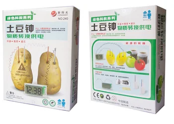 

Novel Originality Gift Fruits And Vegetables Environmental Protection Electricity Generation Energy Potato Alarm Clock