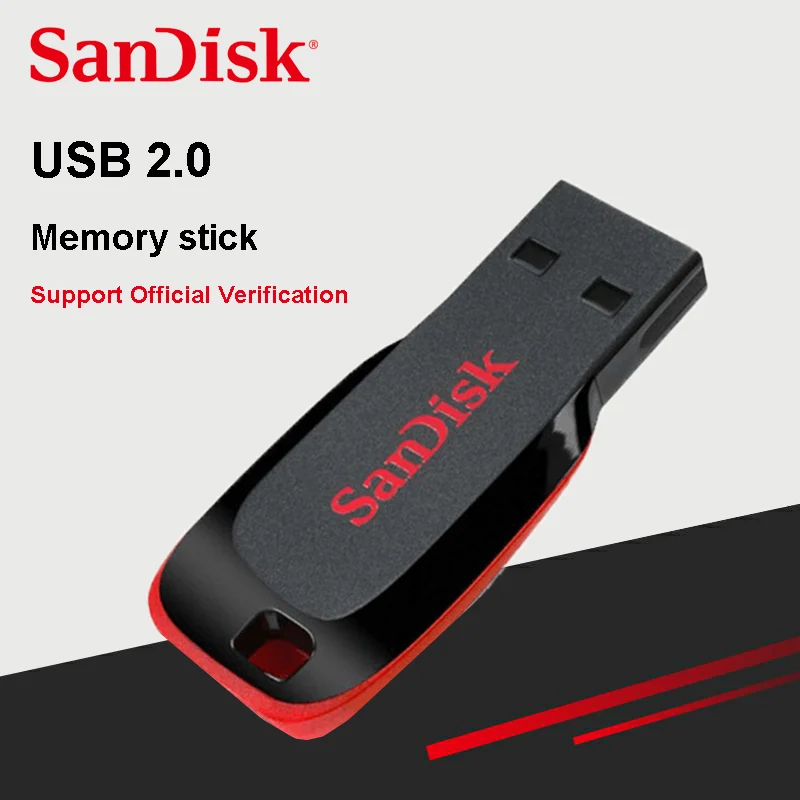 Original SanDisk USB Pen Drives 32GB 64GB 8GB 16GB CZ50 ...