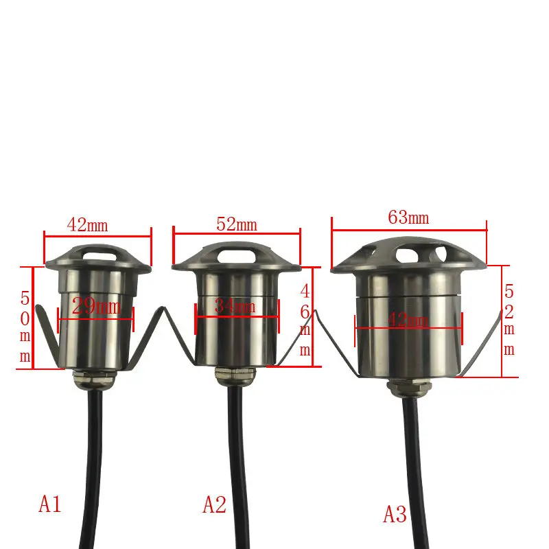 Subterrânea ao ar o Envio Gratuito de 1w Lâmpadas Subterrâneas Enterrado Iluminação Luz Livre Recesso Dc12v ou 24v Ac85-265v Led 12 subterrâneas enterrado iluminação led luz subterrânea ao