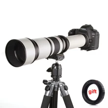 650-1300mm F8.0-16 Super Telephoto Manual Zoom Lens + T2 Adapter