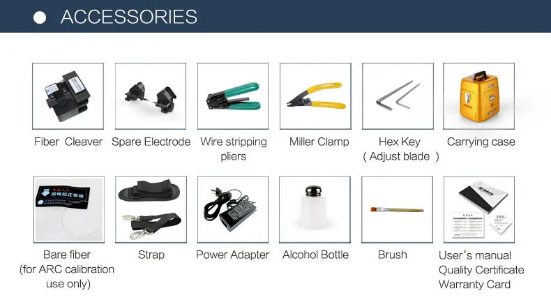 Accessory list