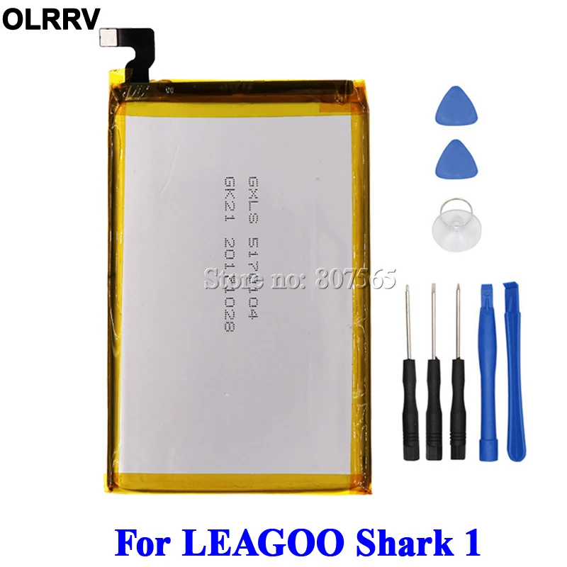 Аккумулятор LEAGOO Shark 1 Batterie Bateria 6300 мАч + Инструменты | Мобильные телефоны и