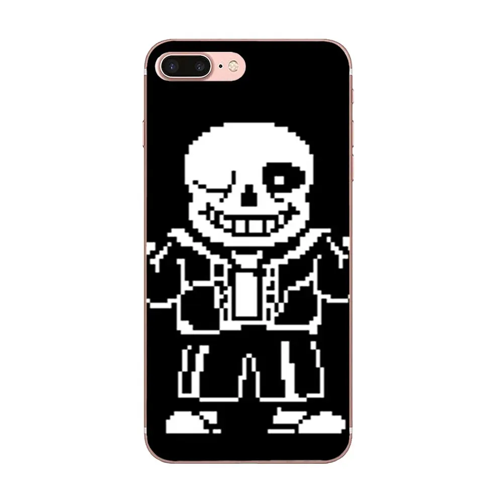 Мягкий ТПУ чехол для мобильного телефона Sans Undertale Galaxy Alpha Core Note 2 3 4 S2 A10 A20 A20E A30 A40 A50