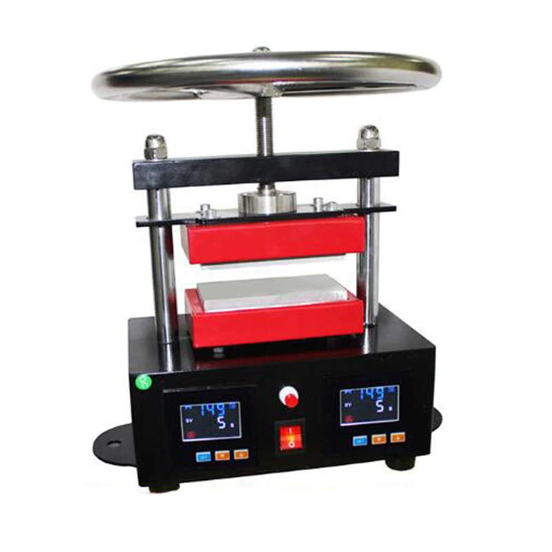 

Manual Press Rosin Machine 6*12CM Heat Transfer Machine Small Upper And Lower Plate Heating Rosin Press CK220