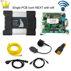 Для BMW ICOM NEXT wifi S+++ Одиночная печатная плата для BMW ICOM A2+ B+ C поддержка диагностического и программного инструмента - Цвет: full set  wifi