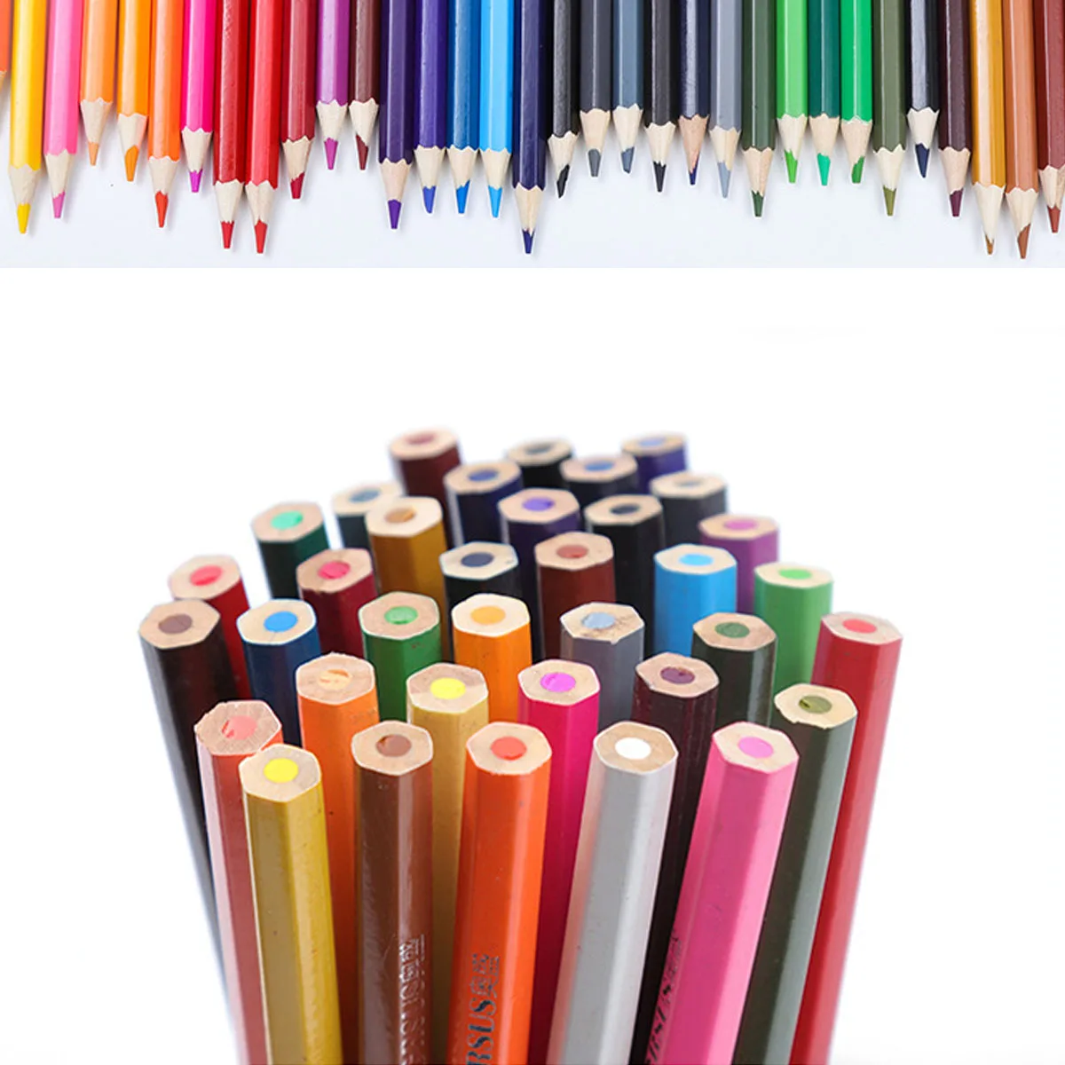 

36 Colors Safe Non-toxic Lead Water Soluble Colored Pencil Watercolor Pencil Set For Write Drawing Art Supplies Pink