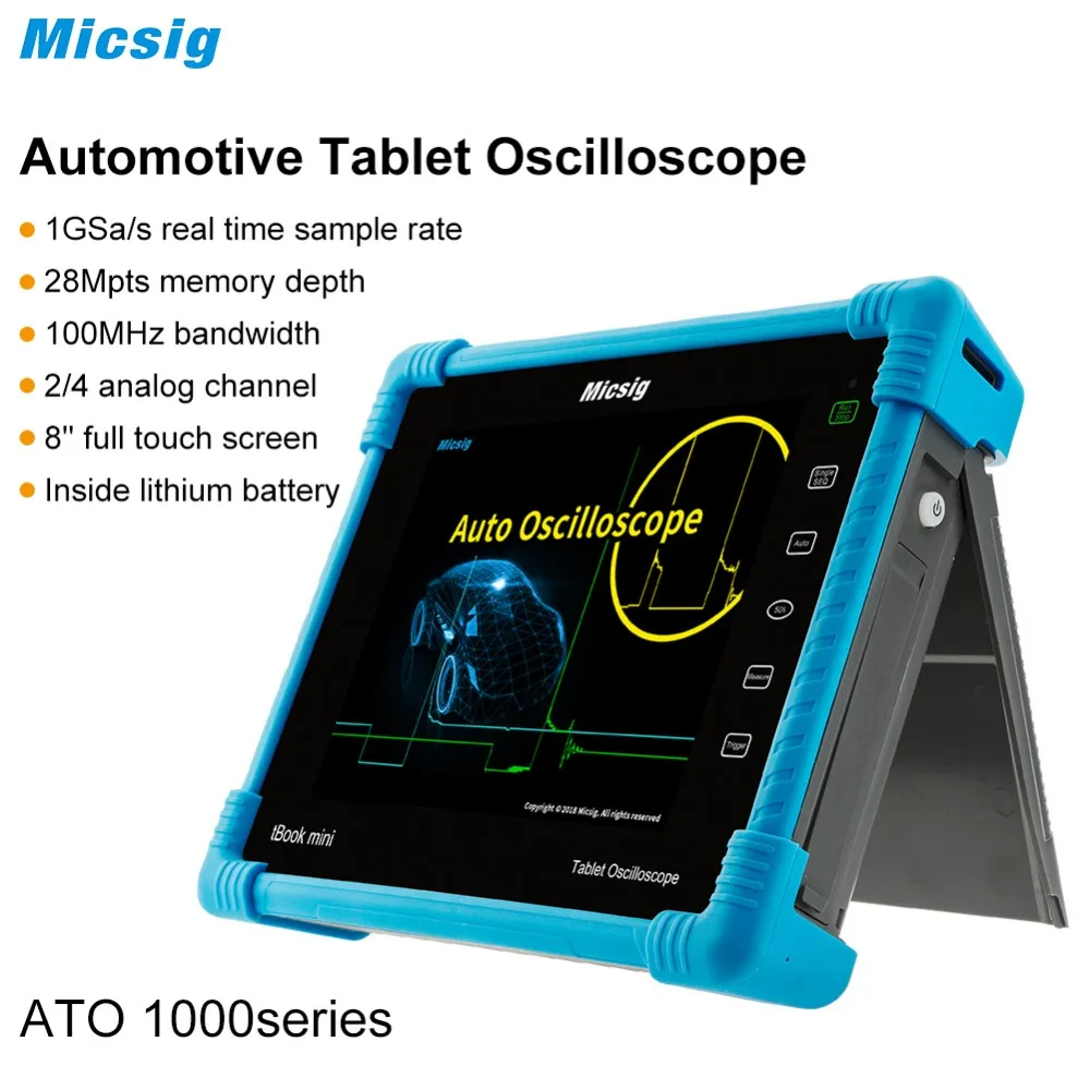 Micsig automotive oscilloscope handheld portable ignition oscilloscope
