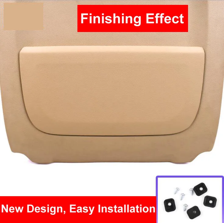 LHD RHD бежевое автомобильное сиденье задняя спинка панель Часть из натуральной
