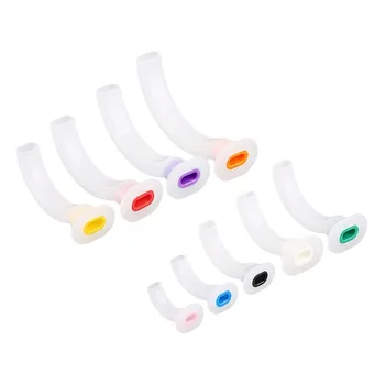 

NEW Disposable Oral Air Way White Color Coded Guedel Airway Tube For First Aid Airway Tube Gas Guide Tube For Patients