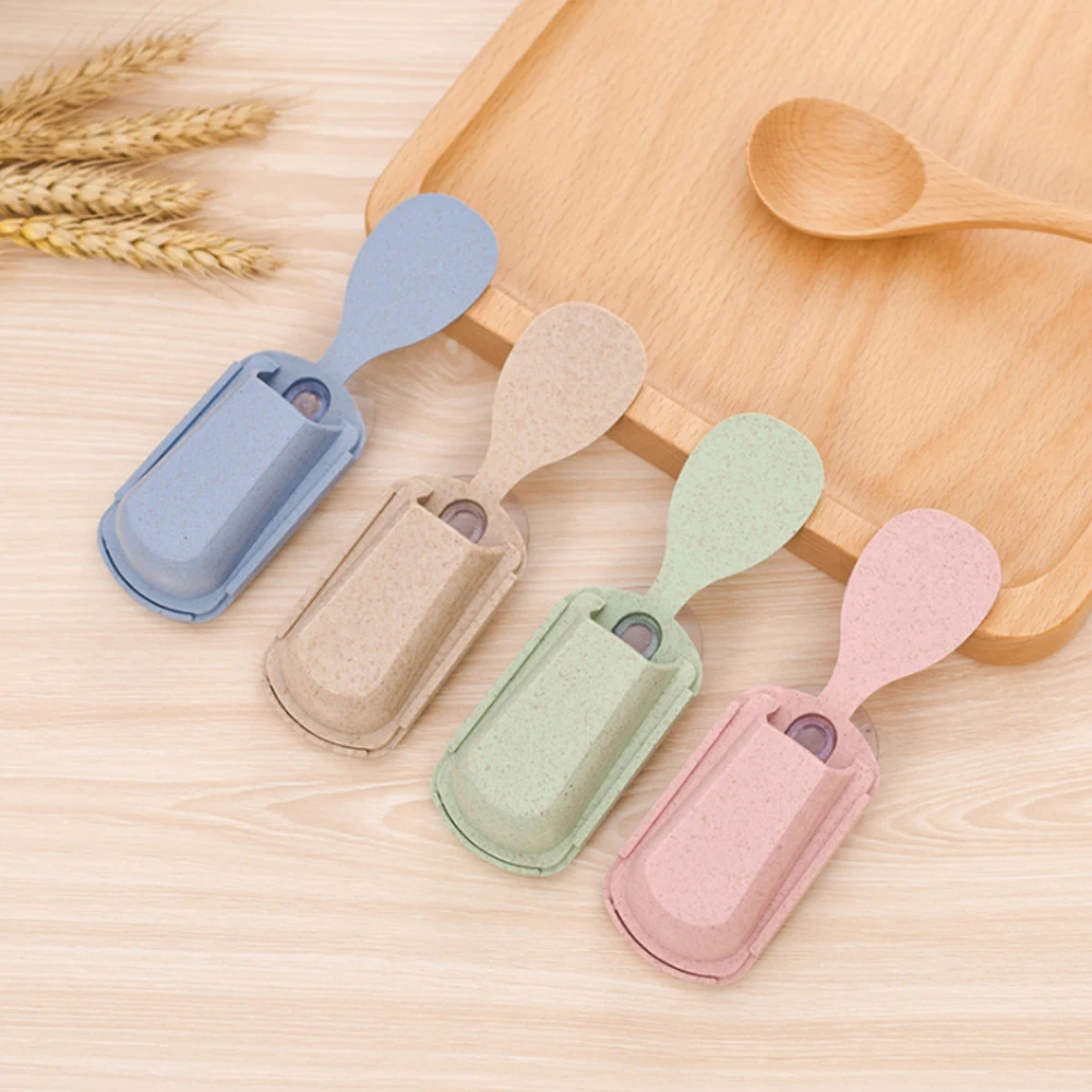 

Creative straw suction cup ladle storage rack Wheat straw wall-mounted ladle utensils storage box lid spoon holder kitchein