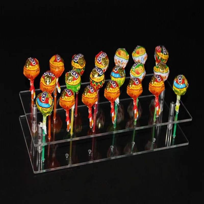 

free fedex fee Dessert Tools 20 Hole Cake Stand Pop Display Holder Stand Party Wedding Decoration Candy Display Lollipop Display