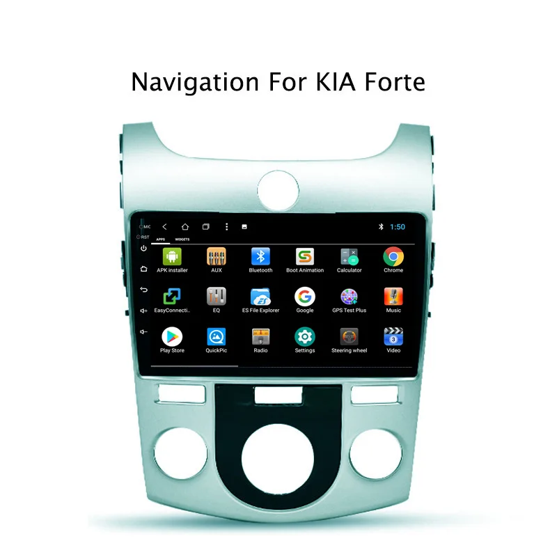 Flash Deal NAVITOPIA 9inch 2G RAM 32G ROM Android 8.1 Car DVD Multimedia GPS Navigation for Kia Forte 2009 2010 2011 2012 2013 2014-2017 3