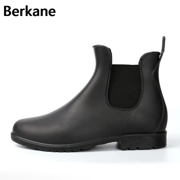 

Ladies Pvc Ankle Rain Boots Big Size 43 Female Waterproof Fashion Brand Rubber Women Water Shoes Woman Rainboots Hot Sale