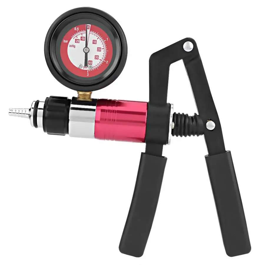 

Gereedschap Auto Hnad Held Vacuum Pump Pressure Tester Kit Brake Bleeder Test Tool Set with Adapters Household Tool Parts