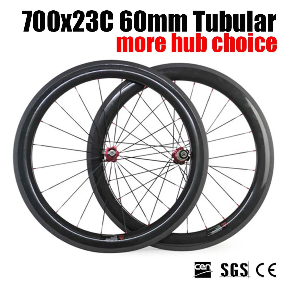 Catazer Racer Road Bicycle Wheels Accessories 700x23C 60mm Tubular