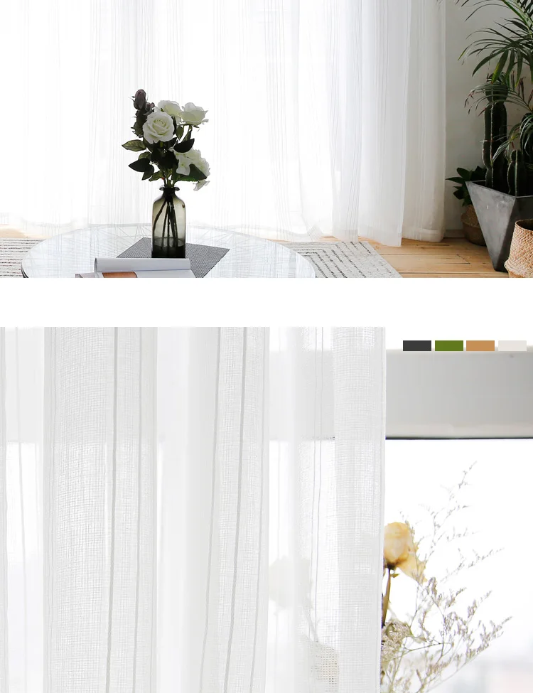 curtain voile for livingroom8
