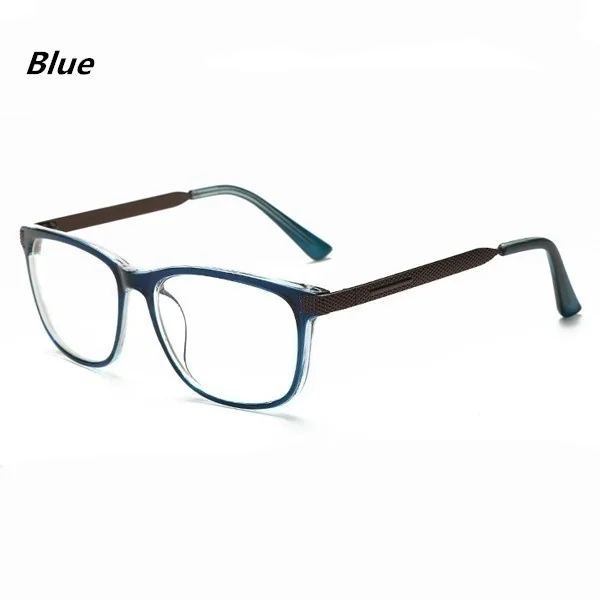 Blue KOTTDO, модные крутые очки для женщин, Ретро стиль, для чтения, близорукость, оправа для очков, Мужские квадратные очки, оптические прозрачные очки - Цвет оправы: Blue