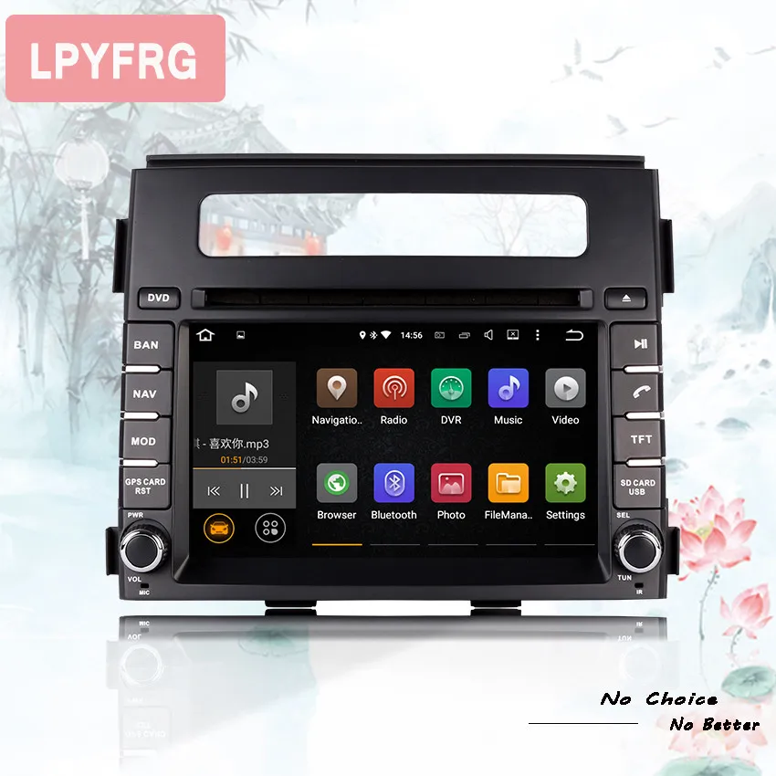 Sale Android 9.0 For KIA Soul 2011 2012 13 Car Radio CD DVD Player Screen GPS Navi Navigation Audio Video Multimedia Headunit System 1