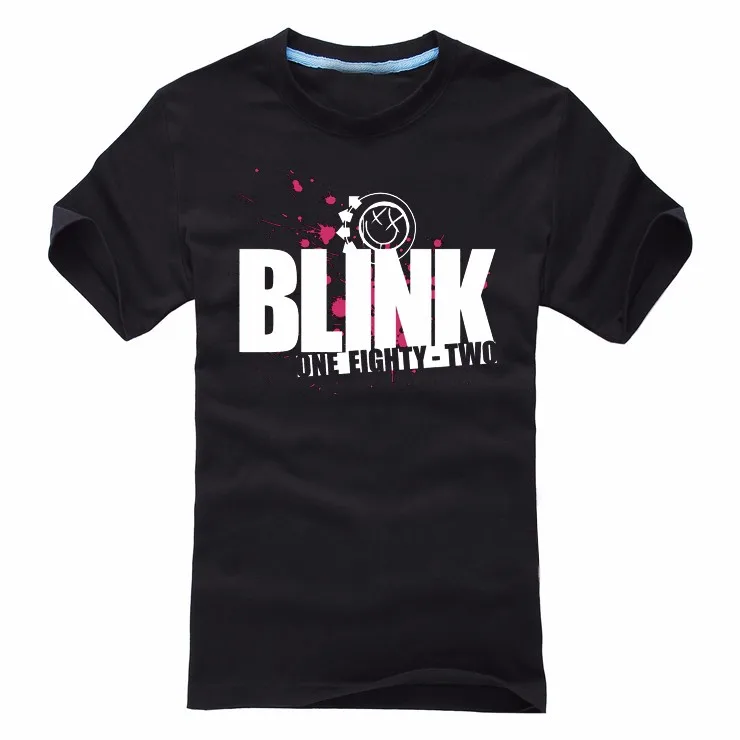 20 дизайнов Blink 182 рок бренд рубашка 3D Улыбка ММА милый фитнес панк, хард-рок тяжелый металл хлопок скейтборд хип хоп