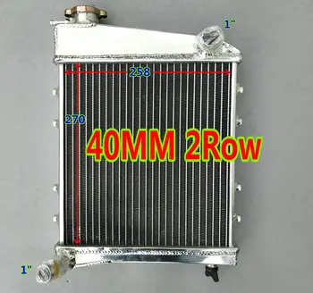 

2 ROW 40MM Aluminum Racing Radiator FOR AUSTIN ROVER MINI COOPER GT & MORRIS 1967-1991 MT 67 68 90 91