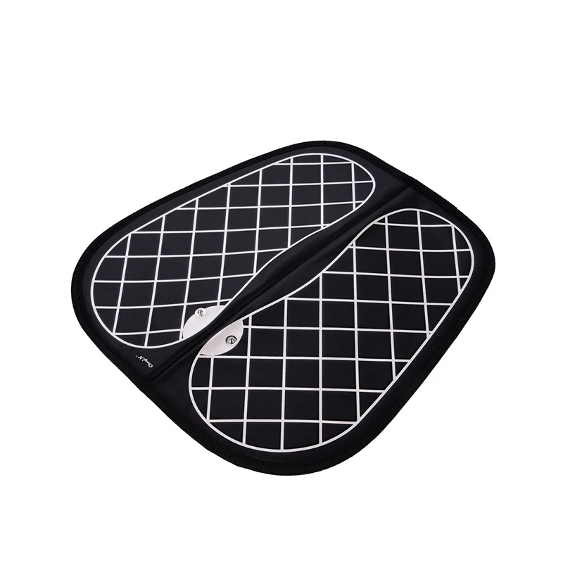 Feeet Mat Only Электрический EMS массажер для ног ABS физиотерапия педикюр Tens коврик складной вибратор для ног беспроводной стимулятор мышц ног унисекс - Цвет: Feeet Mat Only