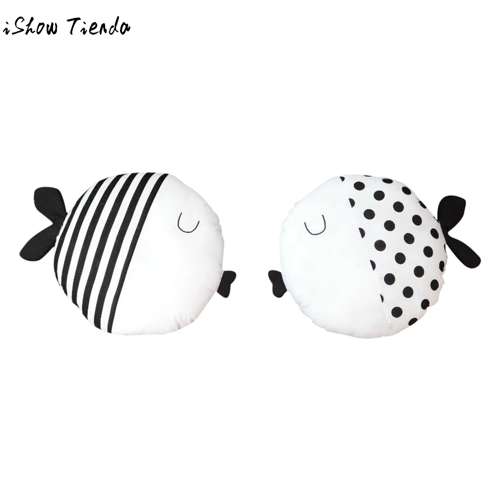 Cotton Children Cushion Cute House Fish Shape Pillow Cushions Pillow