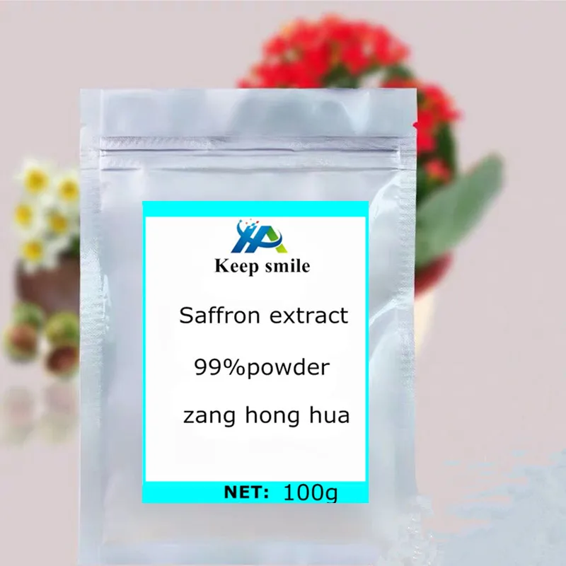 

Saffron extract powder Skin beauty festival Body sparkling supplement Activating blood circulation to Dissipate Stasis free ship