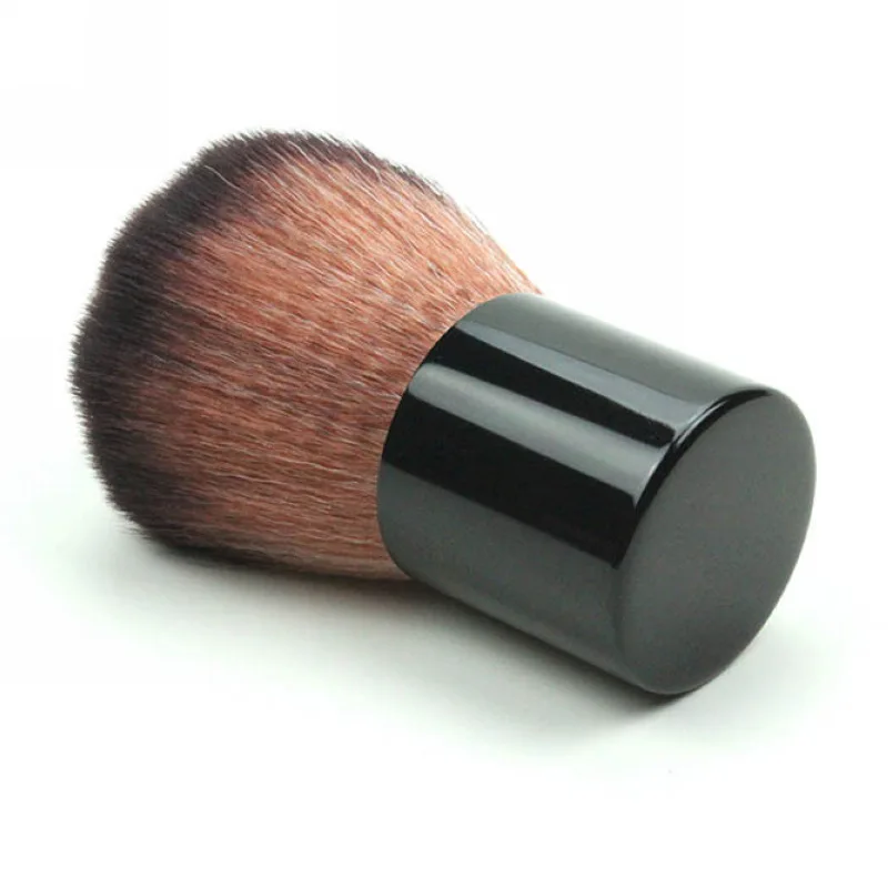 Mayitr 1pcs New Soft Fiber Powder Makeup Round Brush Professional Kabuki Cosmetic Blush Brush Beauty Tool For Makeup