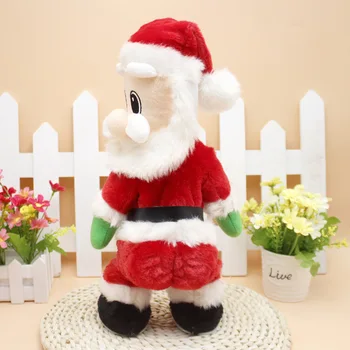 

Santa Claus can sing, dance, plush, electric doll, Christmas decorations.