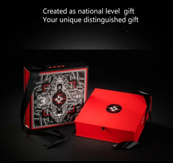 

2019 M&G New Year Gift Stationery Set Beijing Opera Limited Craft Mood Metal Fountain Pen, Inks, Hardcover Notebook, Bookmark,