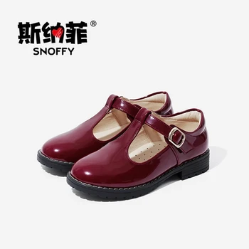 

Snoffy Mother Daughter Shoes For Girls Leather Princess Party Shoes Kids Wedding Dress Shoes Spring Autumn Size 26~38 TX295