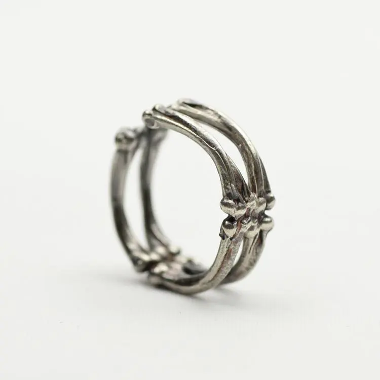 New Creative Halloween Party Gift Open Bone Rings Europe And
