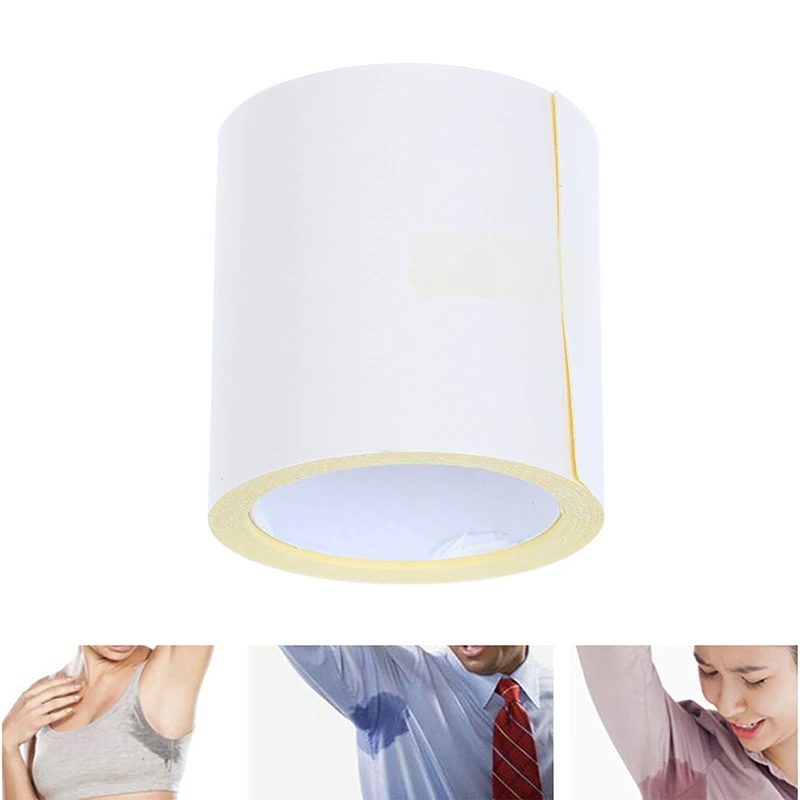 

1 Roll Transparent Armpit Underarm Prevent Sweat Pads Disposable Antiperspirant Sticker Anti Sweat Sticker Unisex Women Men