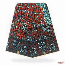 ESEWING высокое качество Анкара Африканский Воск Печать Ткань хлопок 6 ярдов Швейные материалы для платья Гана Нигерия воск ткань 147