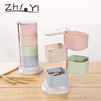

Creative Kitchen Storage Rack Candy Seasoning Dried Fruit Cereals Organizer Storage Holders & Racks Accessories Supplies