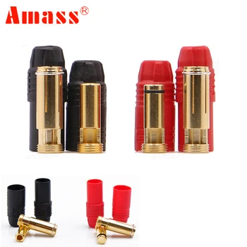 

Amass AS150 Connector plugs Anti-Spark Gold Bullet 7mm Connector Male Female Bullet Connectors Plugs for RC battery