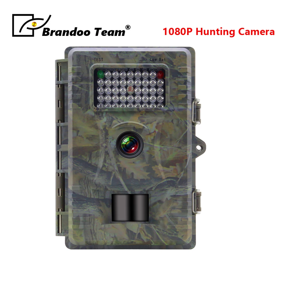 

BRNADOO Latest 2.0MP Digital Infrared Night Vision Waterproof Hunting Trail Camera,Outdoor Surveillance Camera