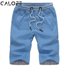 CALOFE Для мужчин спортивные пляжные хлопковые шорты для фитнеса и спортзала беговые шорты Для мужчин плюс Размеры Купальники Шорты пляжные тренировки на открытом воздухе шорты
