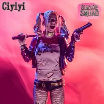 

19cm Suicide Squad X Harleen Quinzel Anime Figure Toy Crazy toys Suicide Squad Harley Quinn 1/6 th Scale Collection Model Jouet