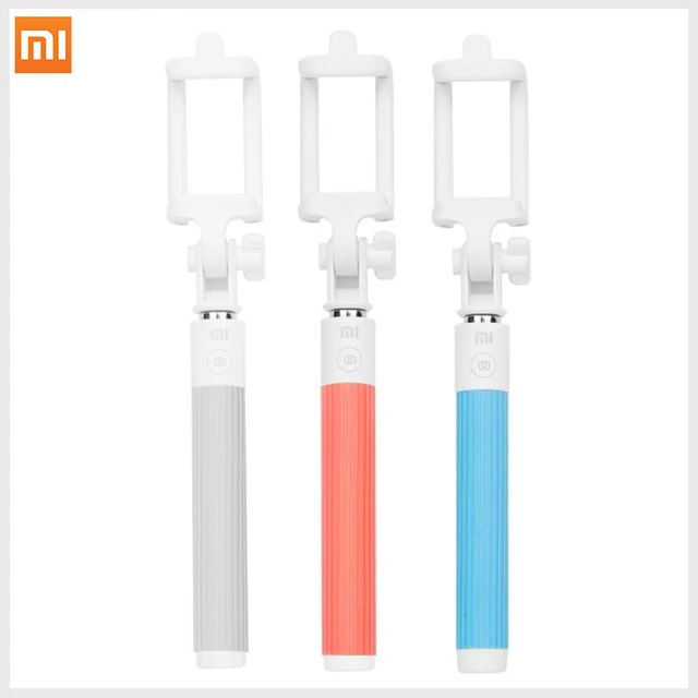 Xiaomi Selfie Палка Bluetooth Монопод Проводной Selfi Само Палку Выдвижная Ручной Bluetooth Затвора для iPhone Android