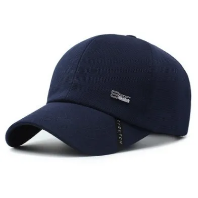 SILOQIN, для взрослых, мужские хлопковые шапки, модная бейсболка с буквенным принтом, s, для мужчин, регулируемый размер, высокое качество, бейсболка, мужская Кепка, Bone Dad - Цвет: navy blue